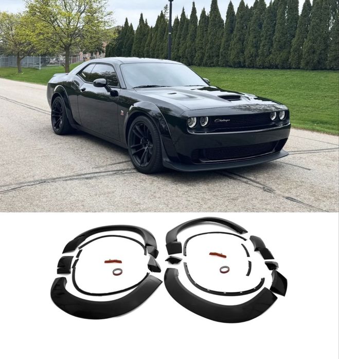 Dodge challenger SRT hellcat раздувки 2015+