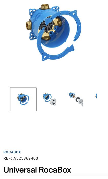 Тяло за вграждане Roca Box за вана/душ