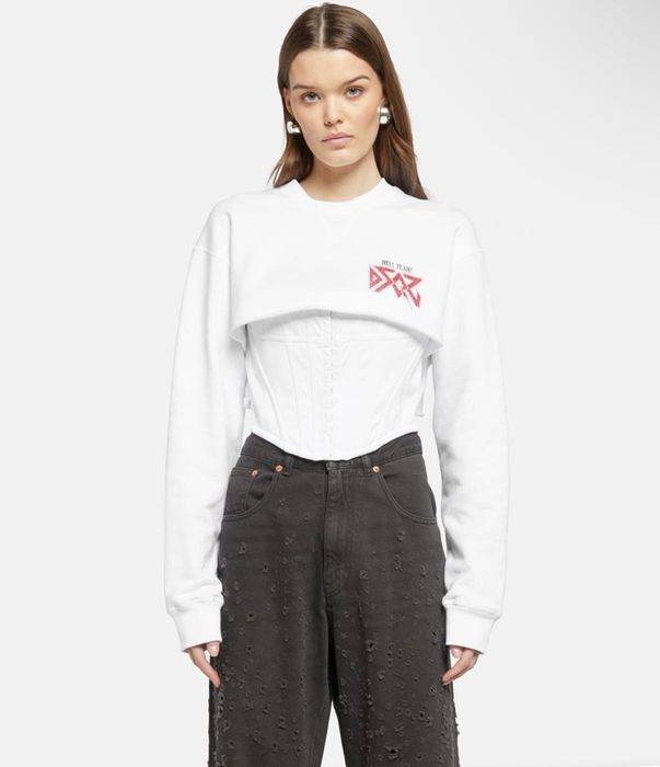 Dsquared2 Суитшърт корсет