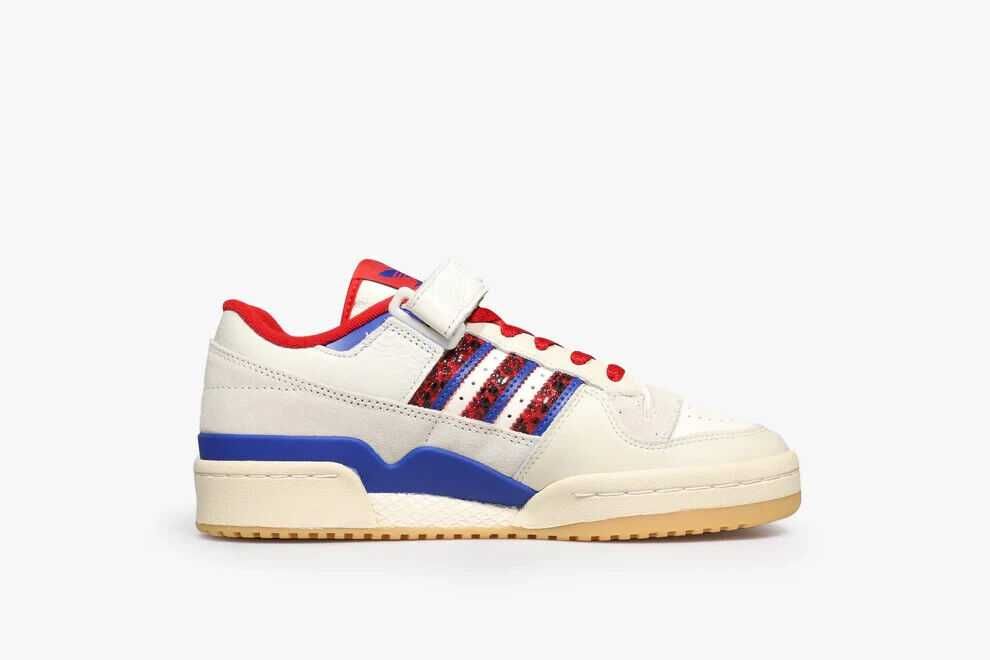 ADIDAS Forum 84 low GV9606 white - scarlet royal размер 43 uk9