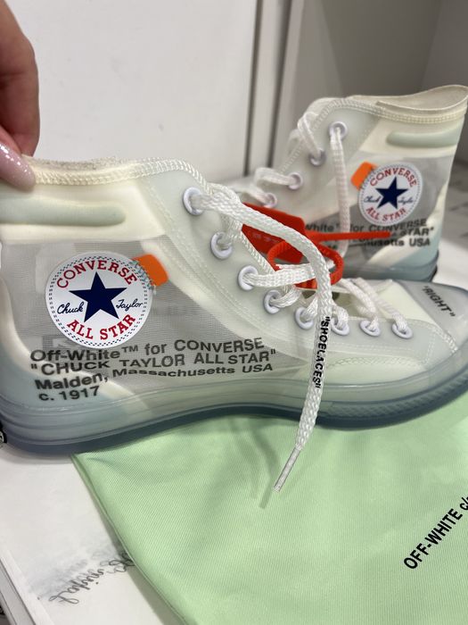 Кецове Converse x OFF White