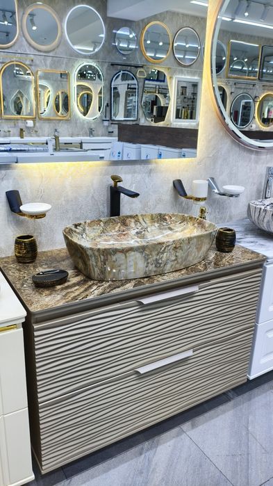 Мебель из влагостойкого материала для ванной на заказ ПРЕМИУМ КАЧЕСТВА