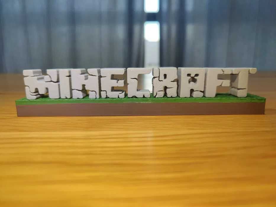 Figurina Minecraft Print 3D Pictata Jucarie Decoratiune Camera Copil