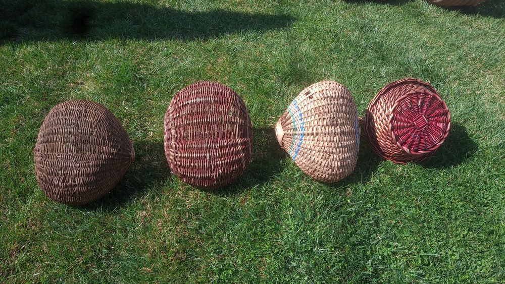 Плетени кошници.Части за Стара каруца.