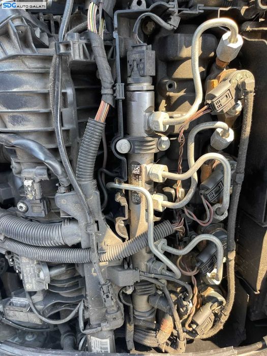 Rampa Presiune Injectoare Completa cu Senzor Senzori Regulator Presiune BMW Seria 3 F30 F31 F34 F80 316 318 320 2.0 D N47 2011 - 2018 Cod 0445214182 7809127 780912704 0281002948 0281002738 [C7518]