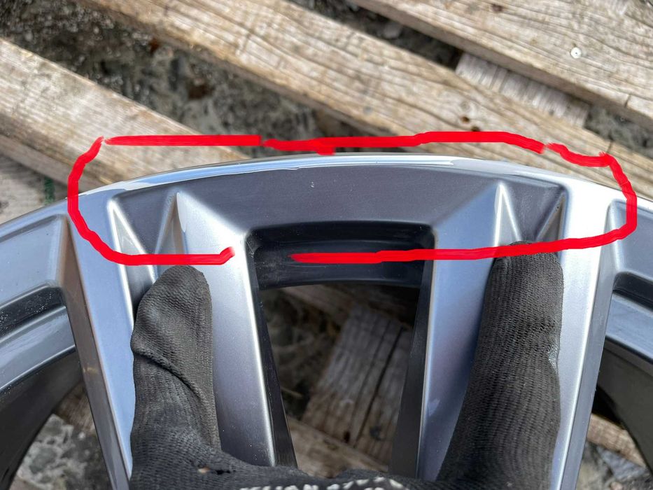 20 джанта 5х112 VW Tiguan II Cape Town 5NA601025H 5NN601025J Единичка