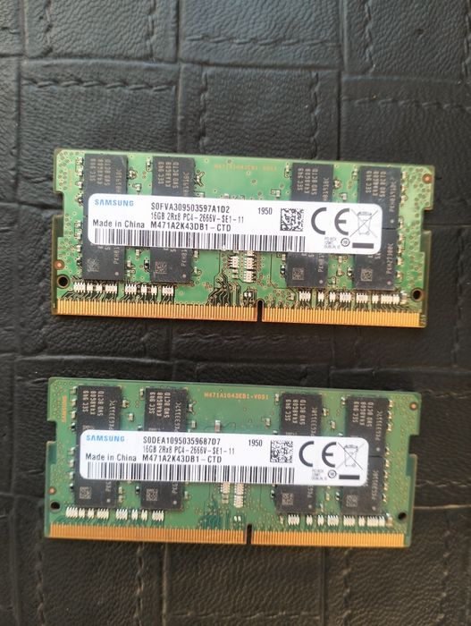 Memorii laptop Sodimm DDR4 16 Gb 2400 Mhz