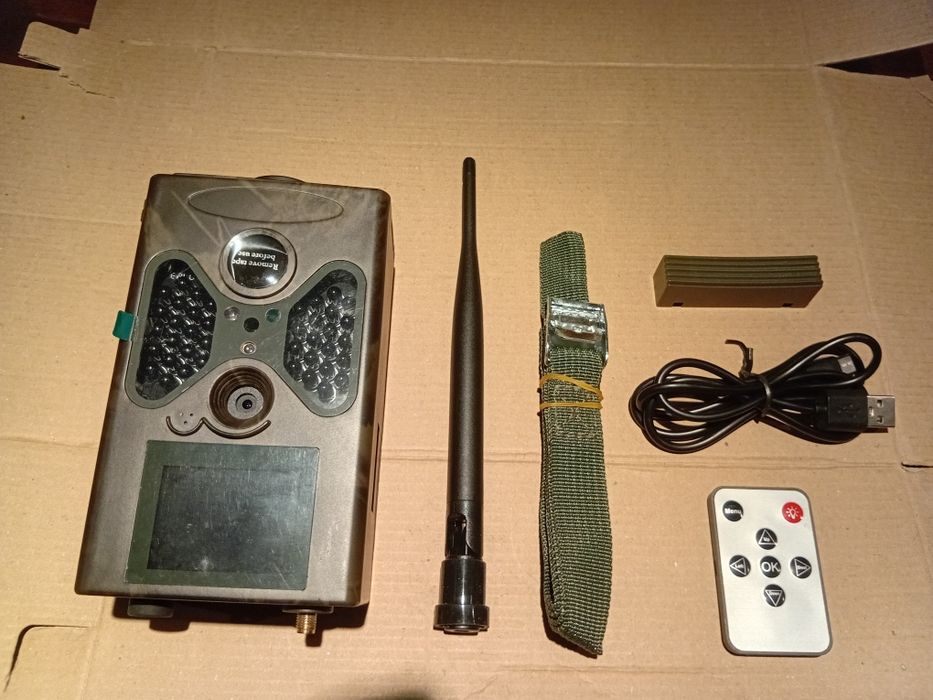 Видеокамера Ловна Външно наблюдение SIM карта нощно виждане камуфлаж