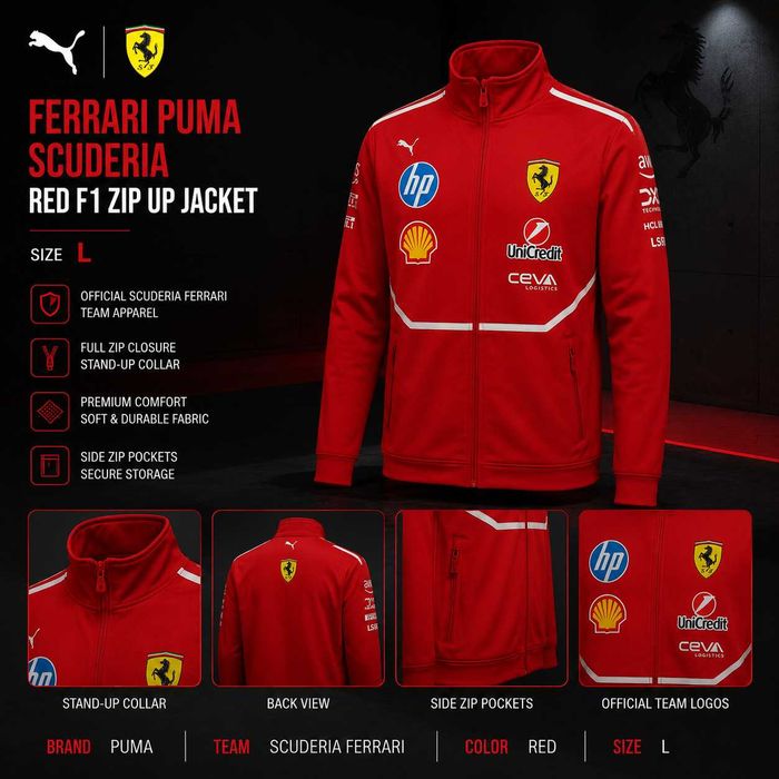 Puma Scuderia Ferrari F1 Team Jacket
