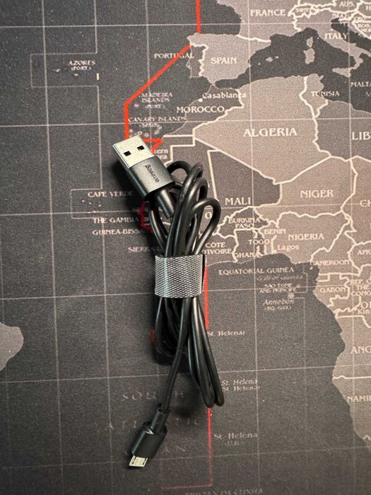 Set 5 cabluri USB-C Baseus + Logitech • Fast Charge • 1–1.5m