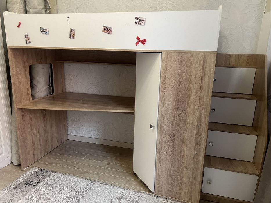 Детский шкаф с кроватью