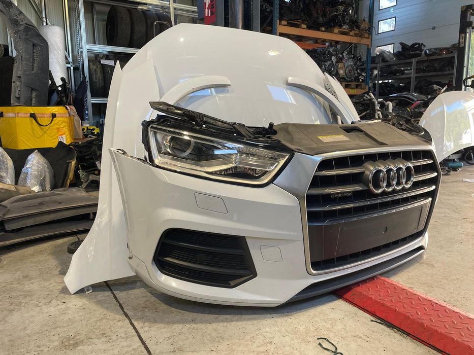 Fata completa audi Q3 8U facelift 2016 Capota bara aripa trager far