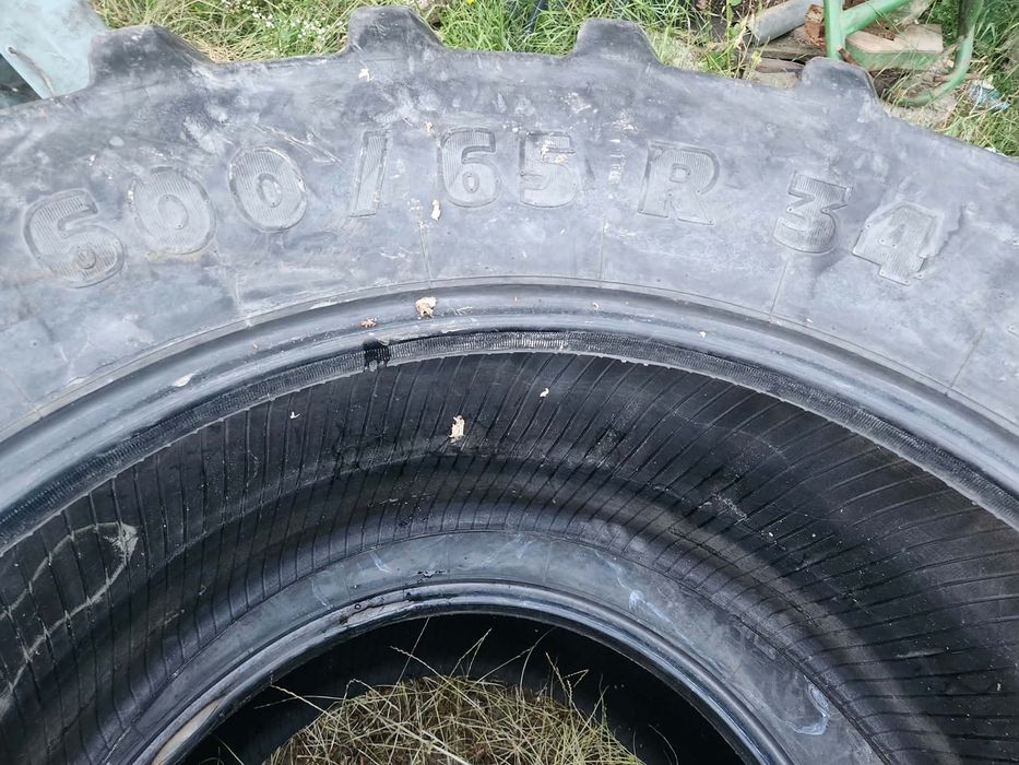 2 cauciucuri tractor Michelin