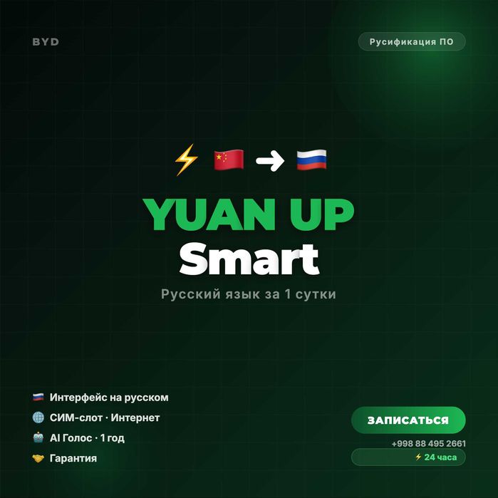 Русификация, BYD Leopard 3 · Tang L · Denza N9 · Sealion 06/07