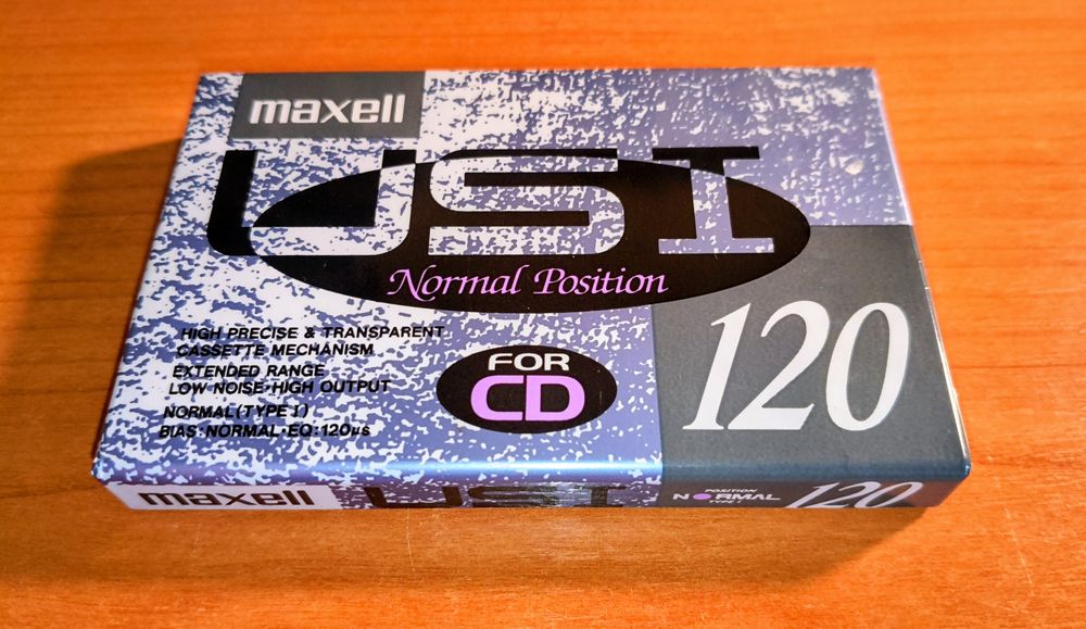 Аудиокассета Maxell US I/120