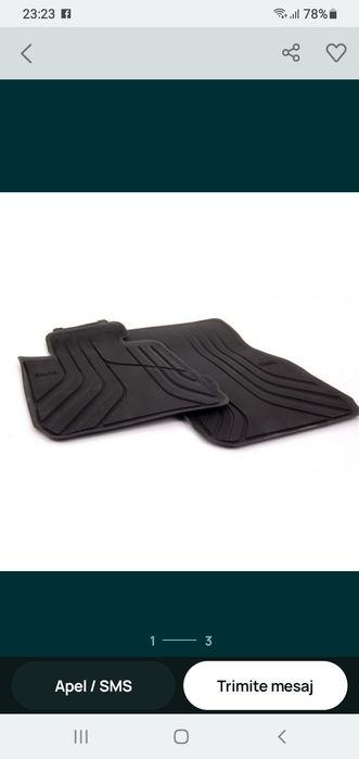 Covorase Bmw F30,F31  Original OEM ,de vinzare