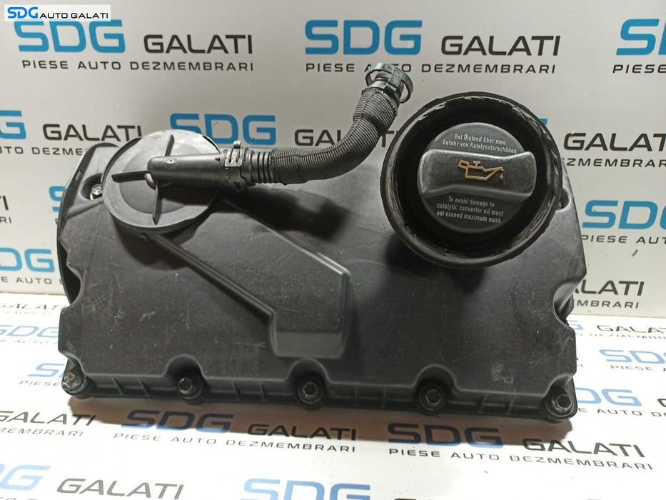 Capac Motor Culbutori Chiuloasa Chiulasa VW Golf 4 1.9 TDI ATD AJM AUY ARL AXR ASZ 1998 - 2005 Cod 038103475R 038103475Q 038103469S 038103469Q [D0933]