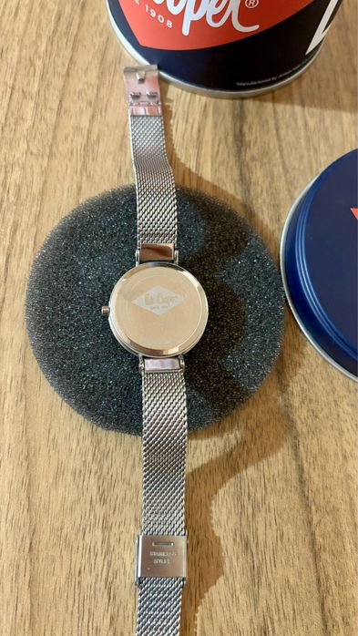 Ceas Lee Cooper argintiu