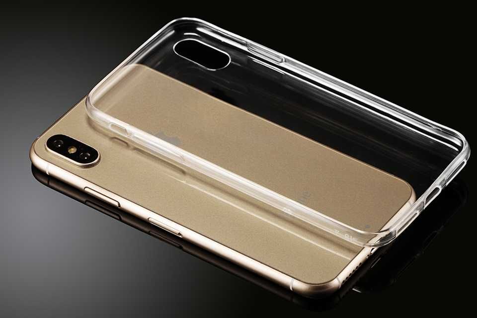 Husa silicon transparenta pt. iPhone 7 , 8 , 7 Plus , 8 Plus , X , XS