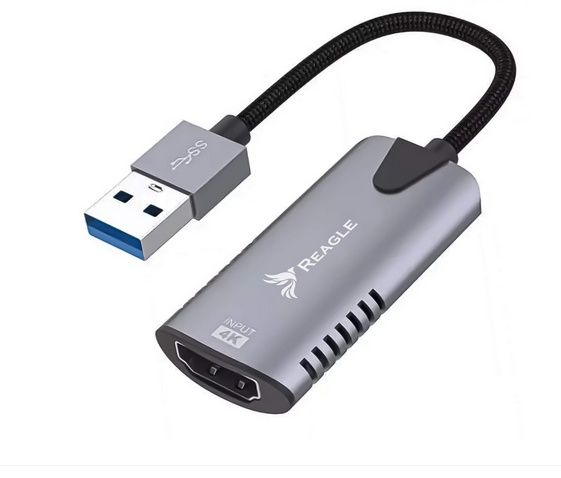 Placa de Captura Video Type C si USB la HDMI de Retea RJ45 AXAGON