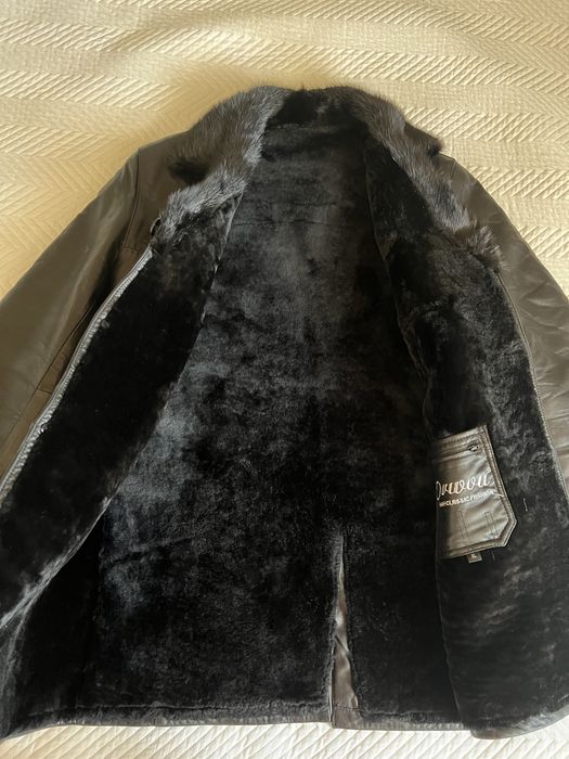 Мужская дубленка