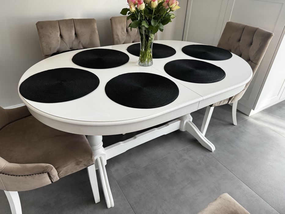 Masă lemn masiv - extensibila 12 persoane