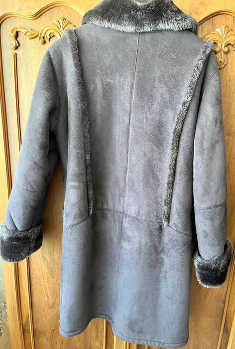 Cojoc dama blana sintetica