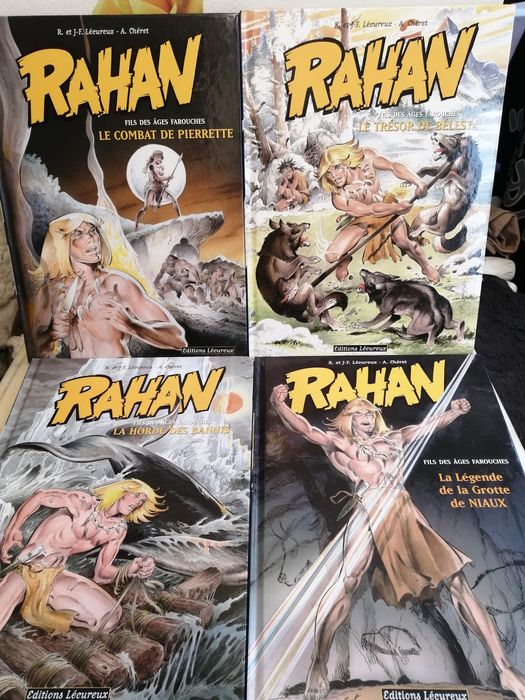 Ultima colecție Rahan Lecureux Completa Nr 1-11