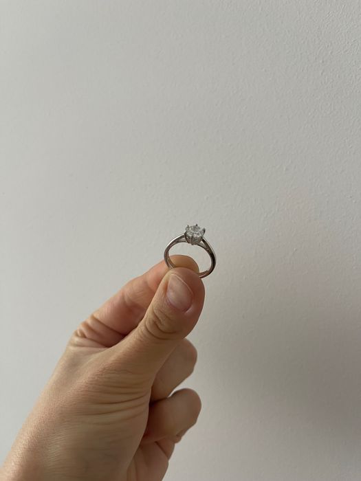 Inel de argint 925 cu cerconiu mărimea 18