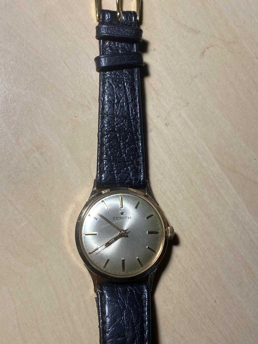 Ceas Zenith mecanic barbatesc aur 18 K 1970