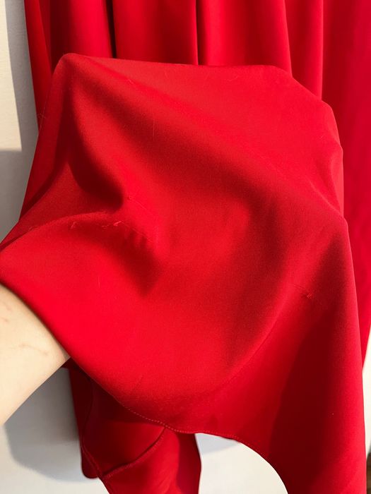 Rochie rosie cocktail din piersicuta