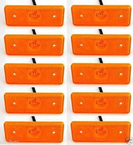 1бр. диодни Лед LED габарити светлини с 4 диода 12-24V , 3 цвята