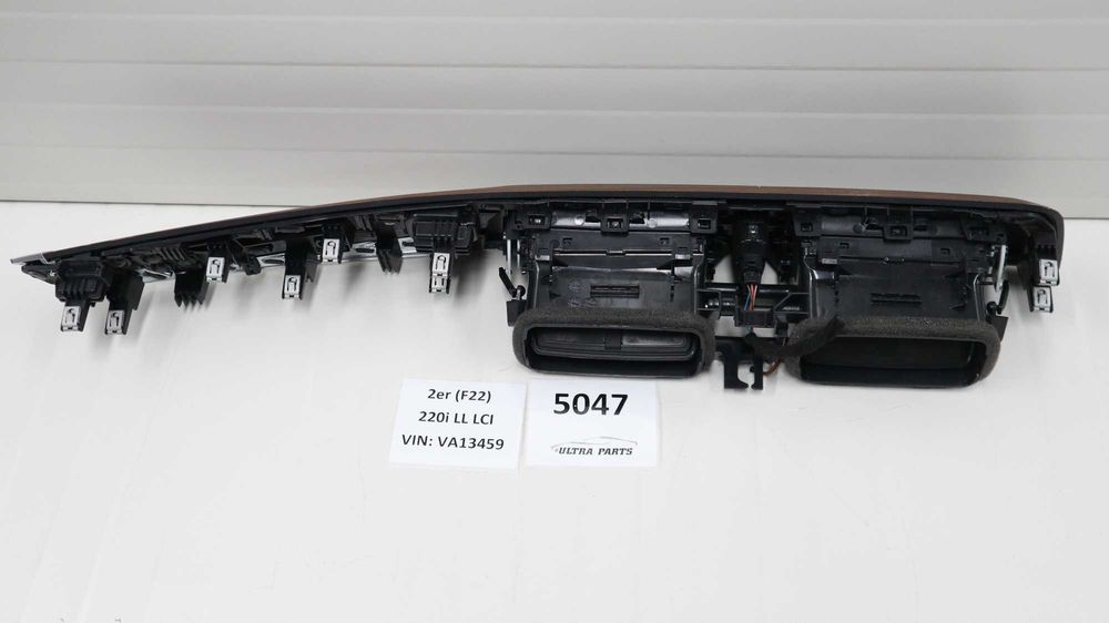 Дървен мат декоративни лайсни табло БМВ Ф22 Ф23 Фейслифт BMW F22 LCI F23 LCI Fineline Pure