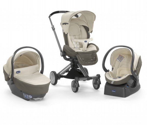 Каляска chicco 3 в 1