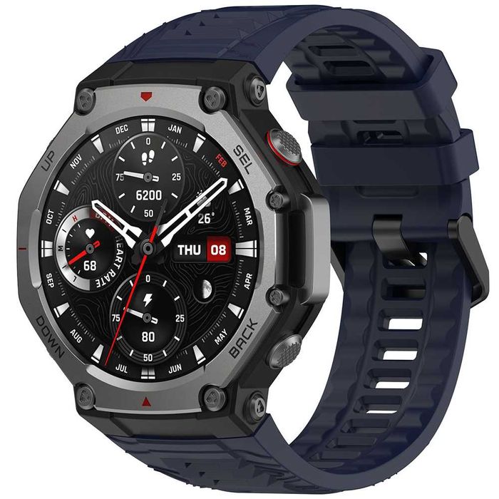 Силиконова каишка Watchband (W067) за Amazfit T-Rex 3