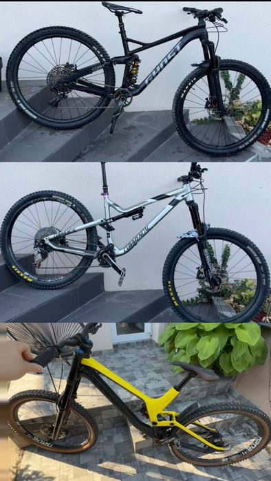 Canyons sender,ghost, Commencal meta