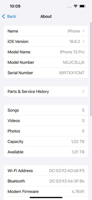 iPhone 13 Pro 1TB Gold