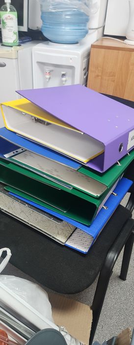 Папки-регистраторы б/у