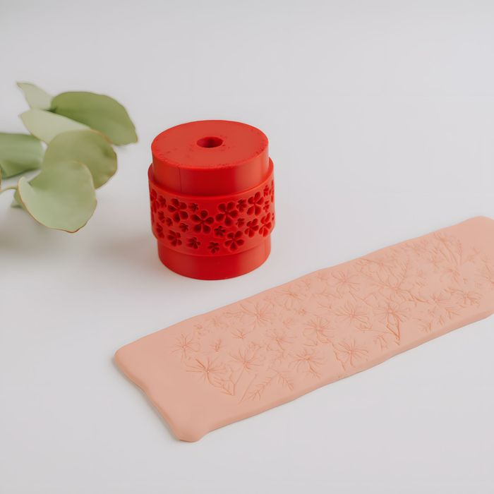 Релефен ролер за орнаменти – тесто, глина, полимерна глина (3D печат)