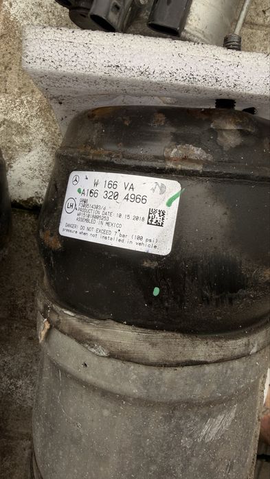 Продавам комплект AIRMATIC за Mercedes W166 / X166 -  ML/GL/GLE/GLS