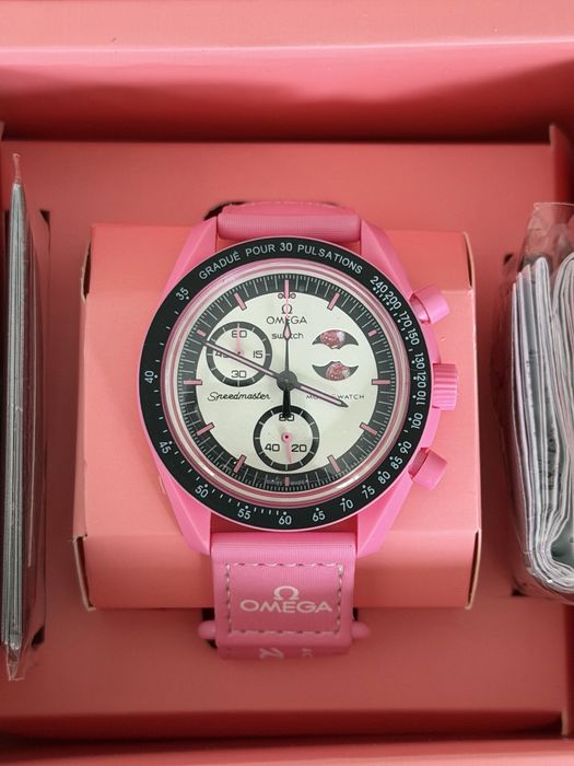 Omega x Swatch Mission To The Pink Moonphase