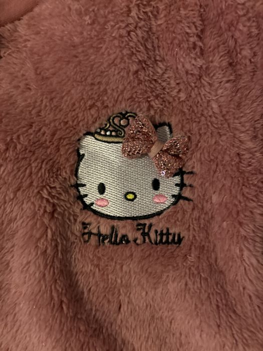 Hanorac pufos Hello Kitty- marimea 128 + gentuta