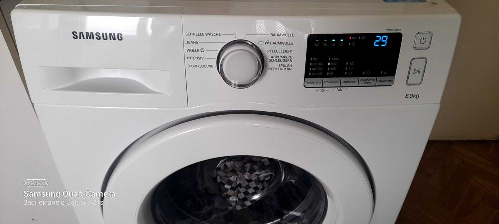 Продавам пералня Самсунг 8кг във перфектно състояние