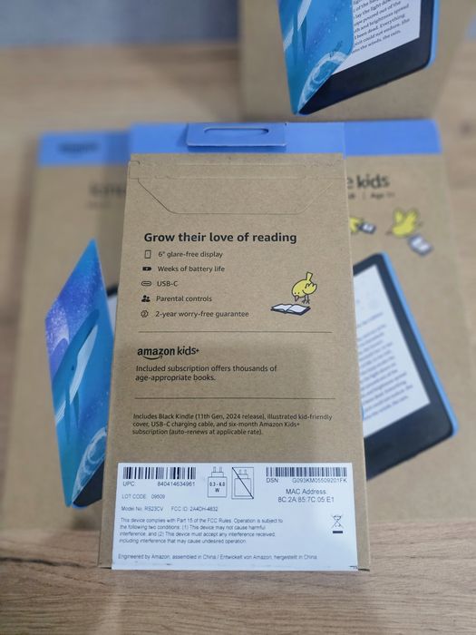 Электронная книга (читалка) Kindle 11gen 2024, 16Gb, 6"