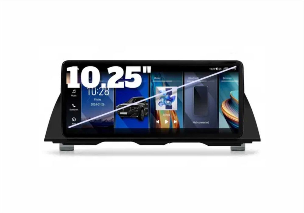 BMW 5 F10 F11 F07 F18 (от 2012 до 2016) NBT 10.25″ – Навигация 2222+10