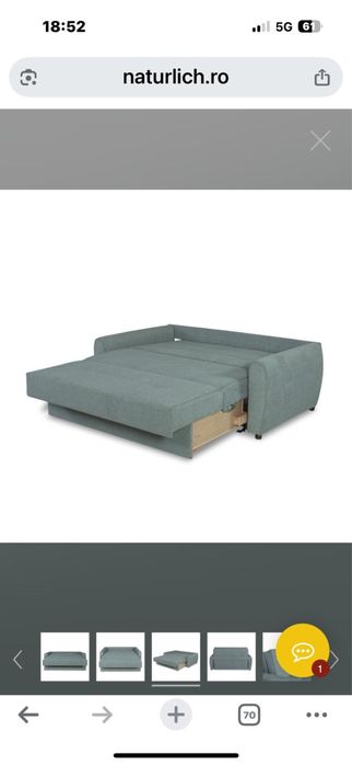 Canapea extensibila Ascona