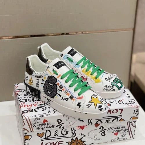 D&G Sneaker / Grey / White
