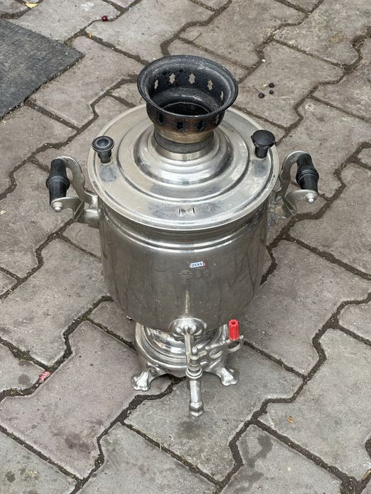 Самовары советские на углях
