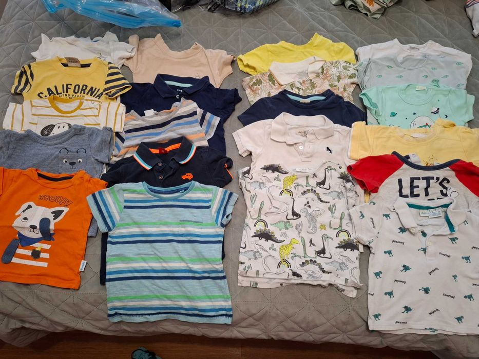 ОГРОМЕН летен сет с дрехи за момче 9-12месеца