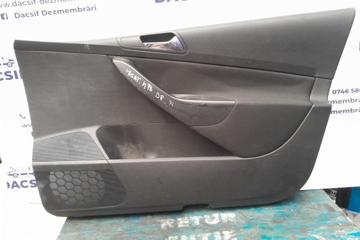 Fata / Tapiterie usa fata dreapta 3C1867012 Volkswagen VW Passat B6 [